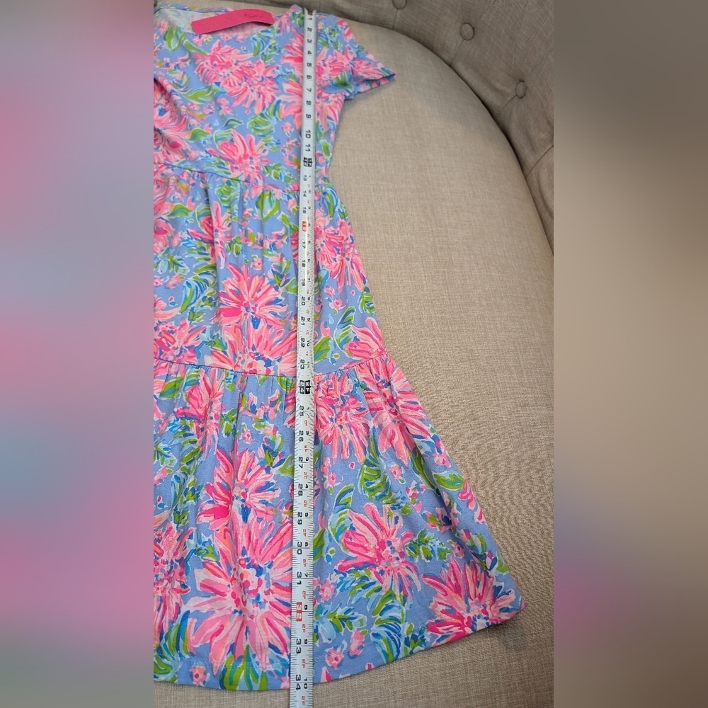 NWT Lilly Pulitzer Geanna Floral Mini Dress Size XS - Picture 10 of 11